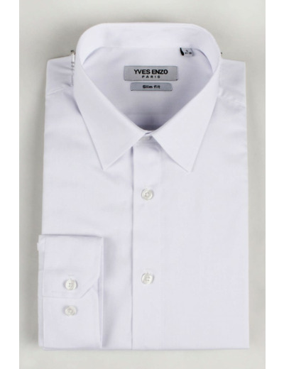 Chemise blanche slim