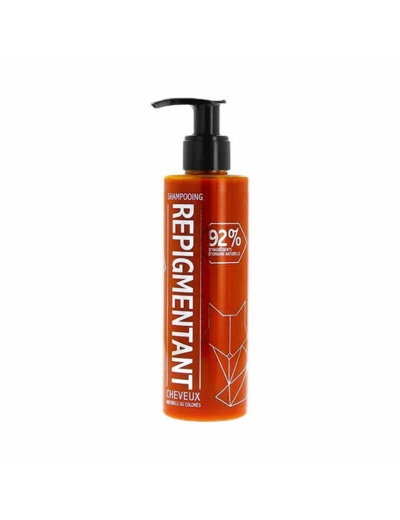 Shampooing repigmentant sienne