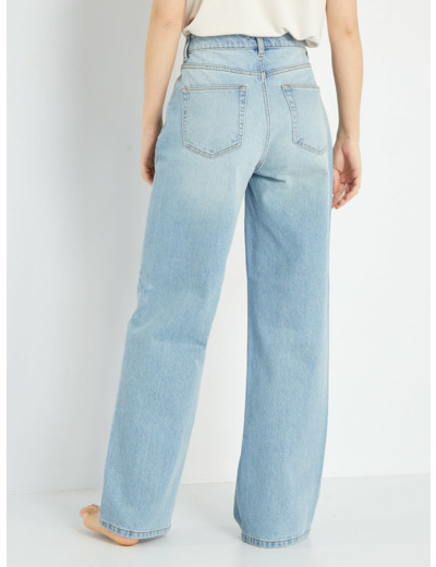 Jean wide leg - L30 - Triple stone