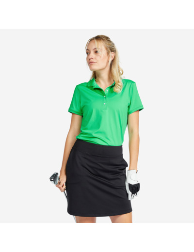 Polo golf manches courtes Femme - WW500 vert