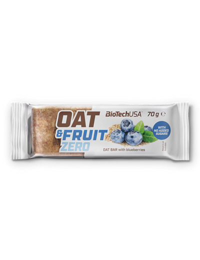 Oat&Fruit Zero barre aux flocons d’avoine - 70 g