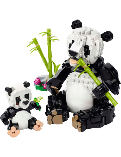 Animaux sauvages : la famille de pandas LEGO Creator 31165