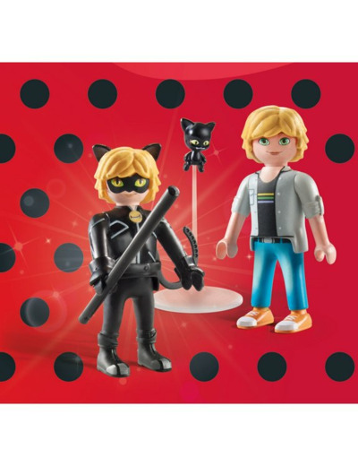 Adrien & Chat Noir - Playmobil Miraculous 71337