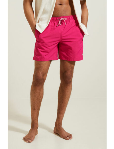 Maillot de bain uni - Rose