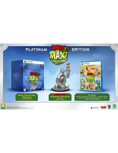 Asterix Maxi Collection Platinum Edition (inclus L'integral Des Jeux + Figurine