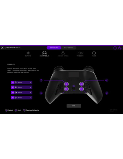 Manette Sans-fil Victrix Pro Hybrid For Ps5