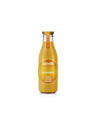 Boisson Baobab Kinkeliba Moringa et Gingembre – Le Guerrier -Zabbaan