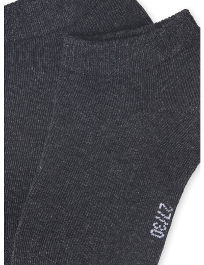 Chaussettes Gris anthracite chiné