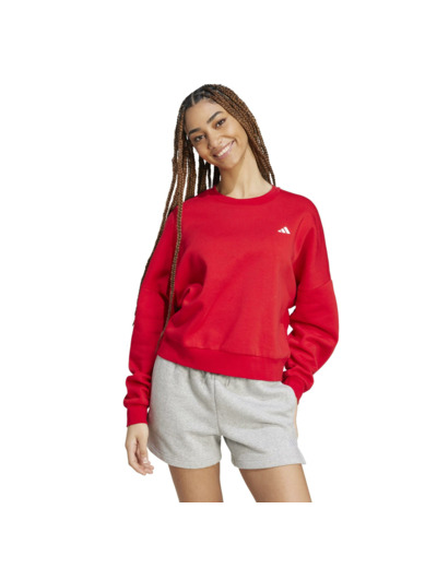 Sweat Adidas femme - rouge