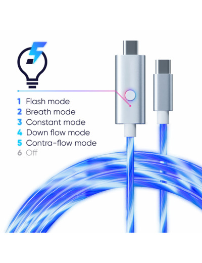 Cable Led Type C -c 2 Metres - Oniverse