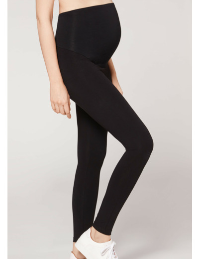 Legging en Coton Maternité