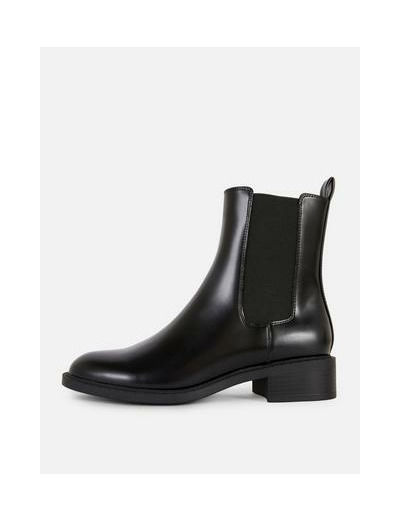 Bottines Chelsea en simili cuir