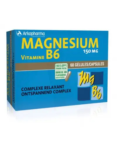 Arkovital Magnésium Vitamine B6 Gélules B/120