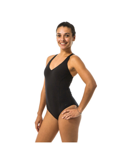 Maillot de Bain1 pièce Femme Pearl noir