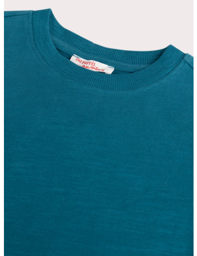 T-shirt turquoise foncé pour garçon