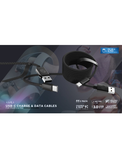 Cable Usb-c - Stealth - Charge And & Data Cables - Compatibles Psvr2