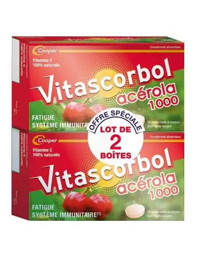 Vitascorbolacerola Comprimés 2b/30