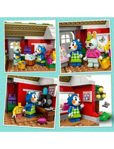 Boutique de vêtements des sœurs Doigts de Fée Lego Animal Crossing 77055