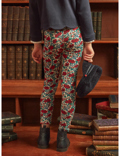 Legging à fleurs