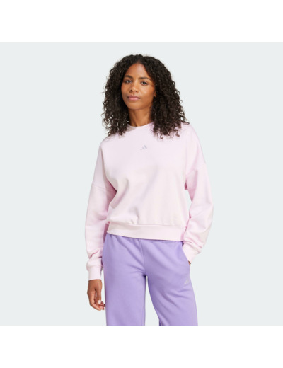 Sweat-shirt de fitness femme, rose