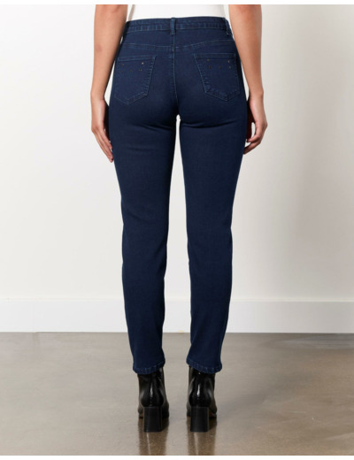 Jean 7/8 slim MARINE Femme