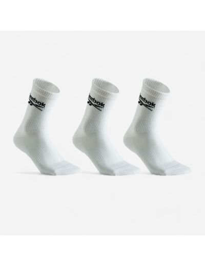 Chaussettes Reebok coton hautes - lot de 3