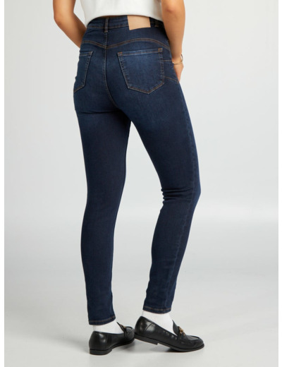 Jean skinny à taille haute - L30 - Brut