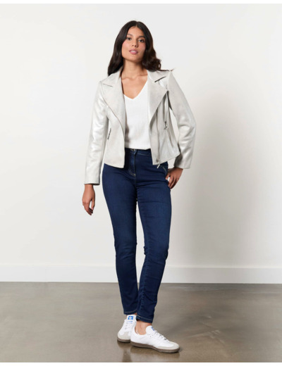 Jean 7/8 slim BLEU Femme