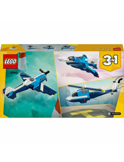 Aéronef : l’avion de course LEGO Creator 31160