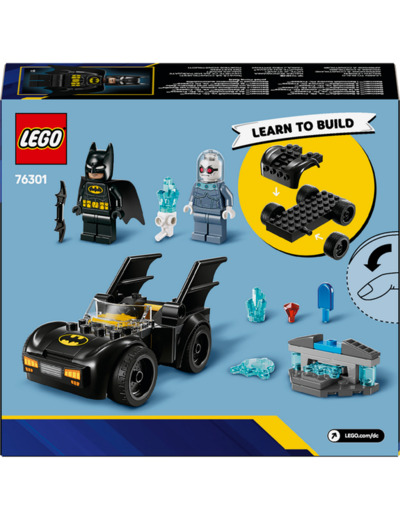 Batman et la Batmobile contre Mr. Freeze LEGO DC Comics Super Heroes 76301