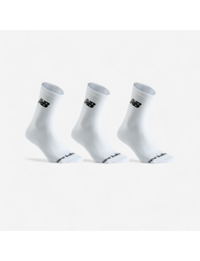 Chaussettes New Balance coton hautes - lot de 3