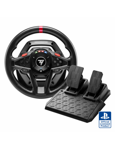 Volant Thrustmaster + Pedalier T128 Playstation