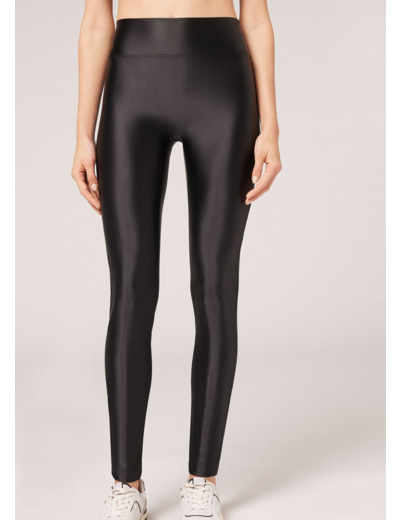 Legging ultra brillant satiné