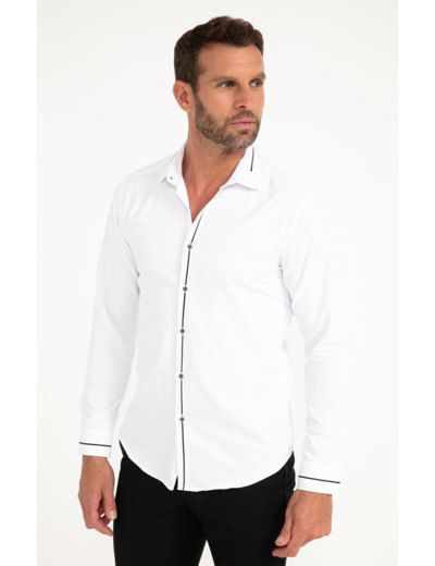 Chemise Manches Longues Unie