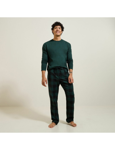 Ensemble pyjama en flanelle - Vert