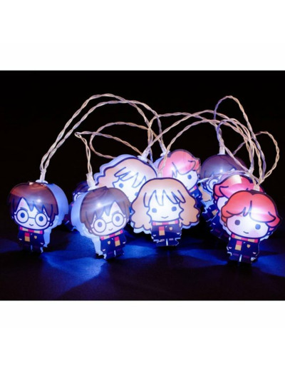 Guirlande Lumineuse Harry Potter Personnages 2d Leds 2.5 Mètres À Piles