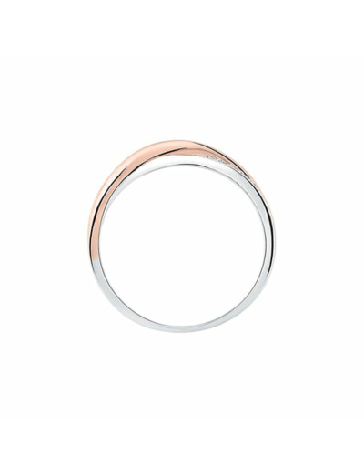 Bague CLEOR en Argent 925/1000 Multicolore et Oxyde