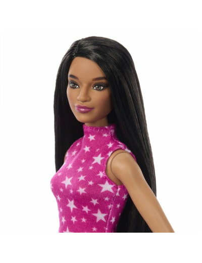 Barbie - poupée fashsionista avec top étoiles