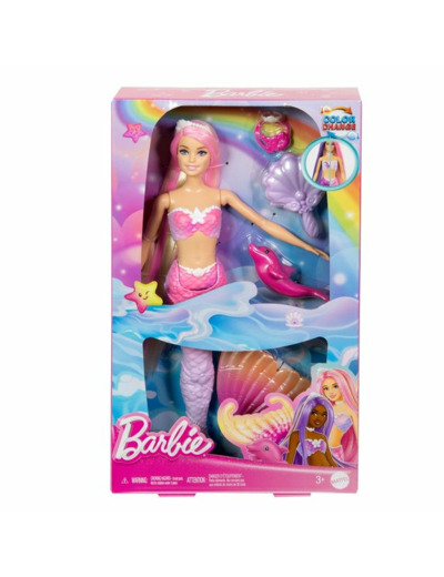 Barbie sirènes Malibu couleurs magiques