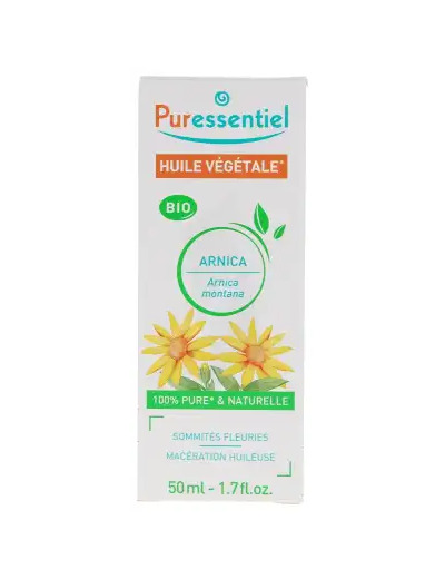 Puressentiel Huile Végétale Bio Arnica Fl/50ml