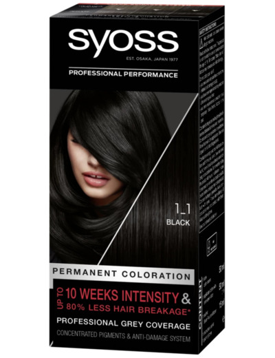 SYOSS COLOR 1-1 BLACK