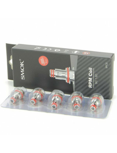 Pack de 5 résistances SC 1.0ohm RPM40 Smok