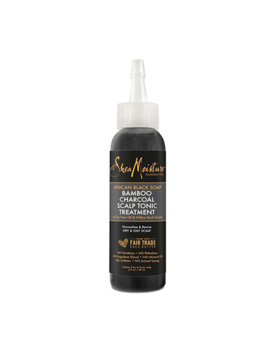 SheaMoisture African black soap bamboo charcoal Scalp Tonic treatment