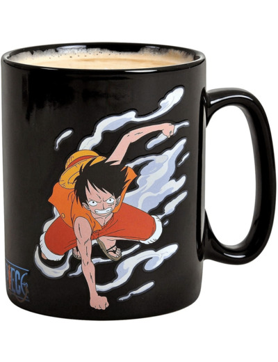 ABYstyle - Céramique - ONE PIECE - Mug Heat Change - 460 ml - Luffy & Ace