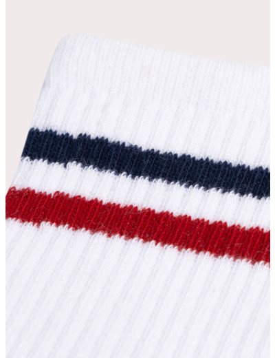 Chaussettes tennis blanches fantaisies pour garçon