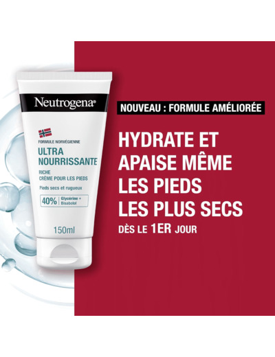 Neutrogena - Crème Pieds Nutrition Intense - 150 ml