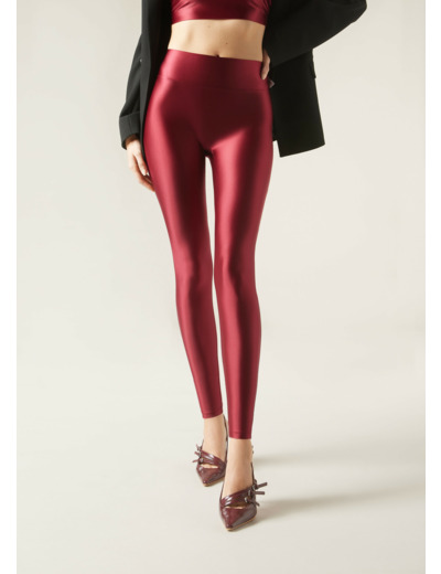 Legging ultra brillant satiné