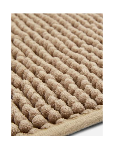 Tapis de bain en maille chenille