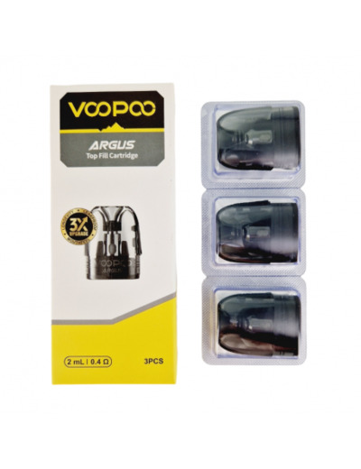 Pack de 3 Pods 2ml + résistance Top Fill Argus Pod Voopoo