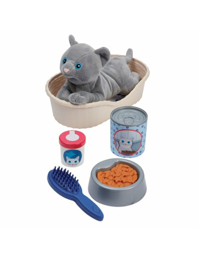 Coffret Corbeille et accessoires chat